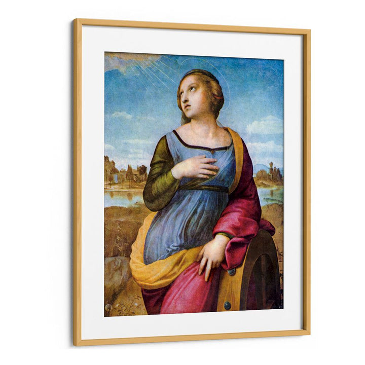 SAINT CATHERINE OF ALEXANDRIA (1507)  , VINTAGE PAINTINGS