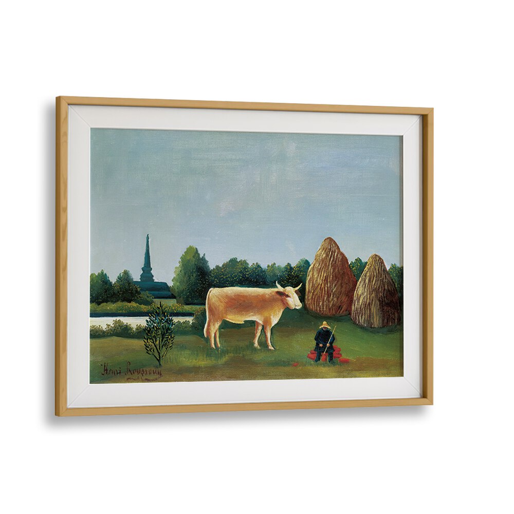 SCENE IN BAGNEUX  (1909) , VINTAGE PAINTINGS