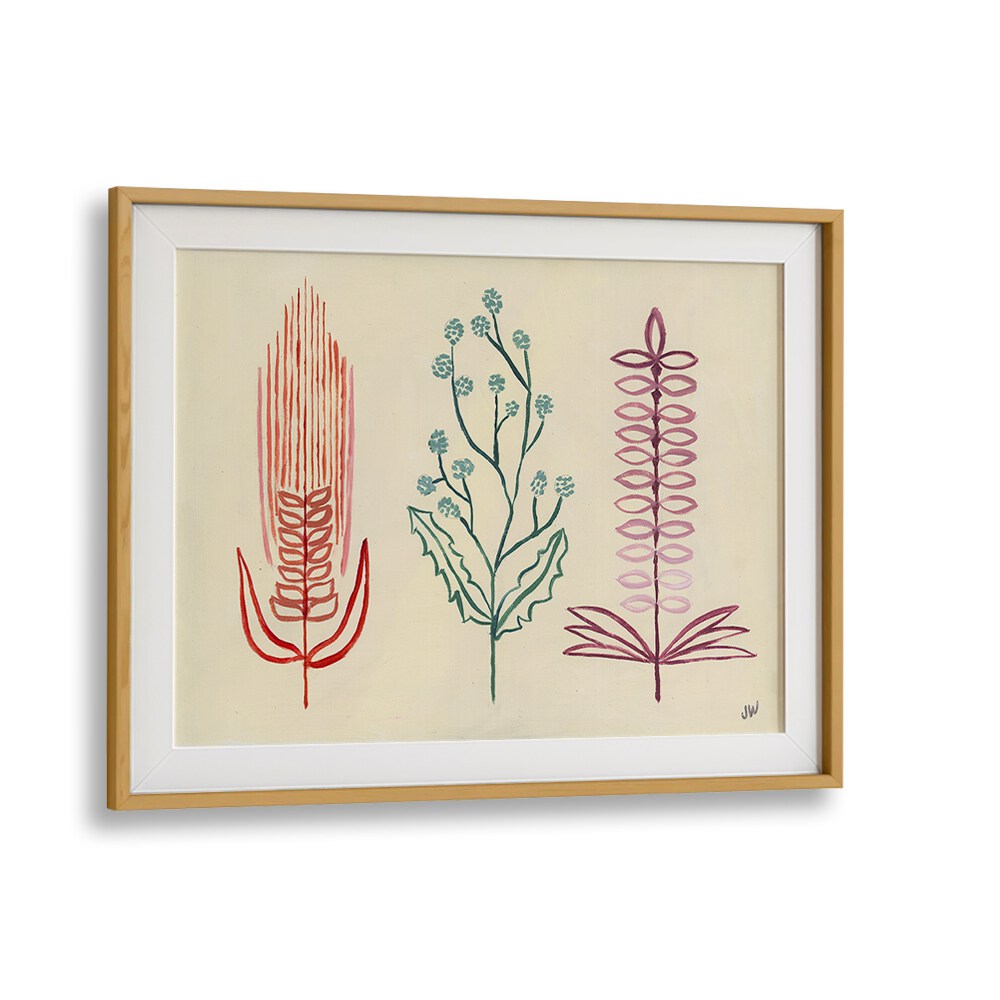 Explore FALL SHAPES I, FLORAL FLOWER PAINTINGS featuring vibrant abstract floral designs to elevate your decor.