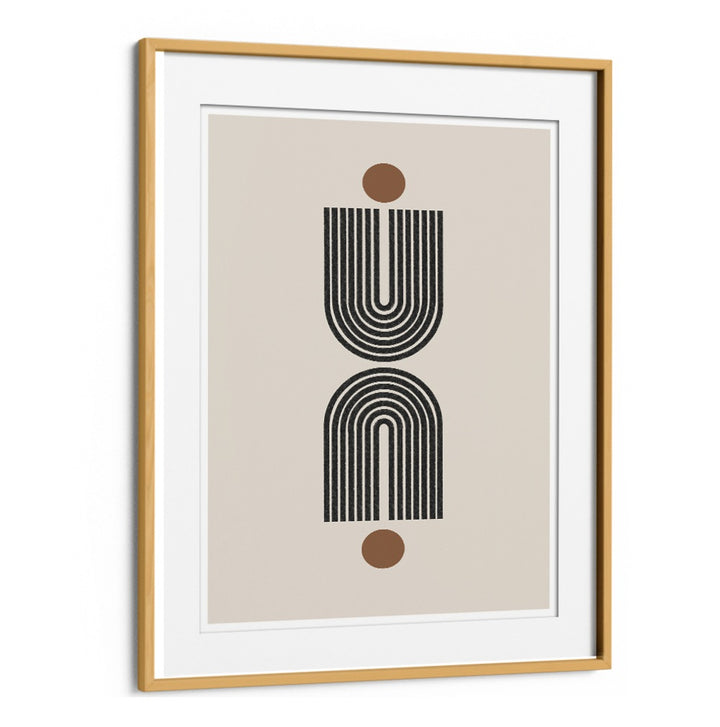 Stylish Retro Balance Composition, Boho Art Paintings featuring bold lines and earthy tones to enhance any space.
