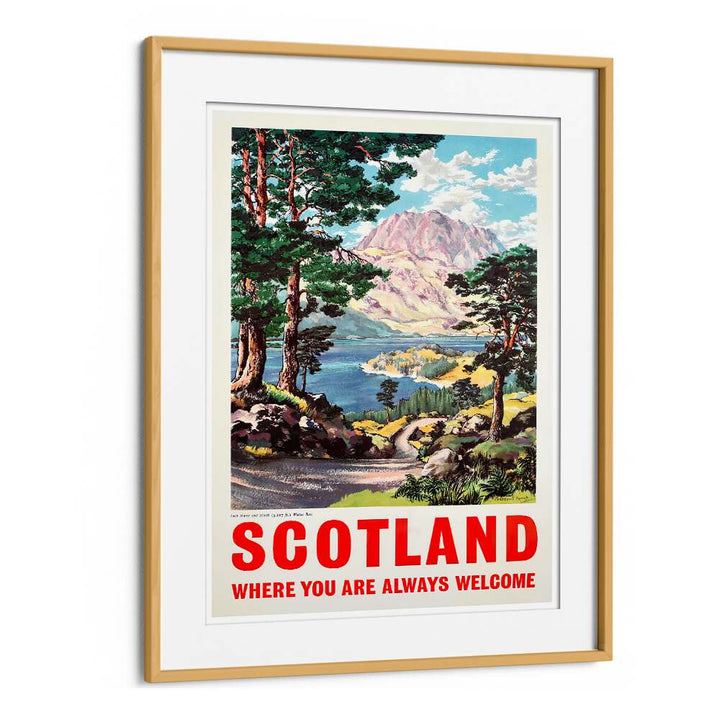 SCOTLAND I, VINTAGE TRAVEL POSTERS showcase stunning landscapes, adding charm to any living space.