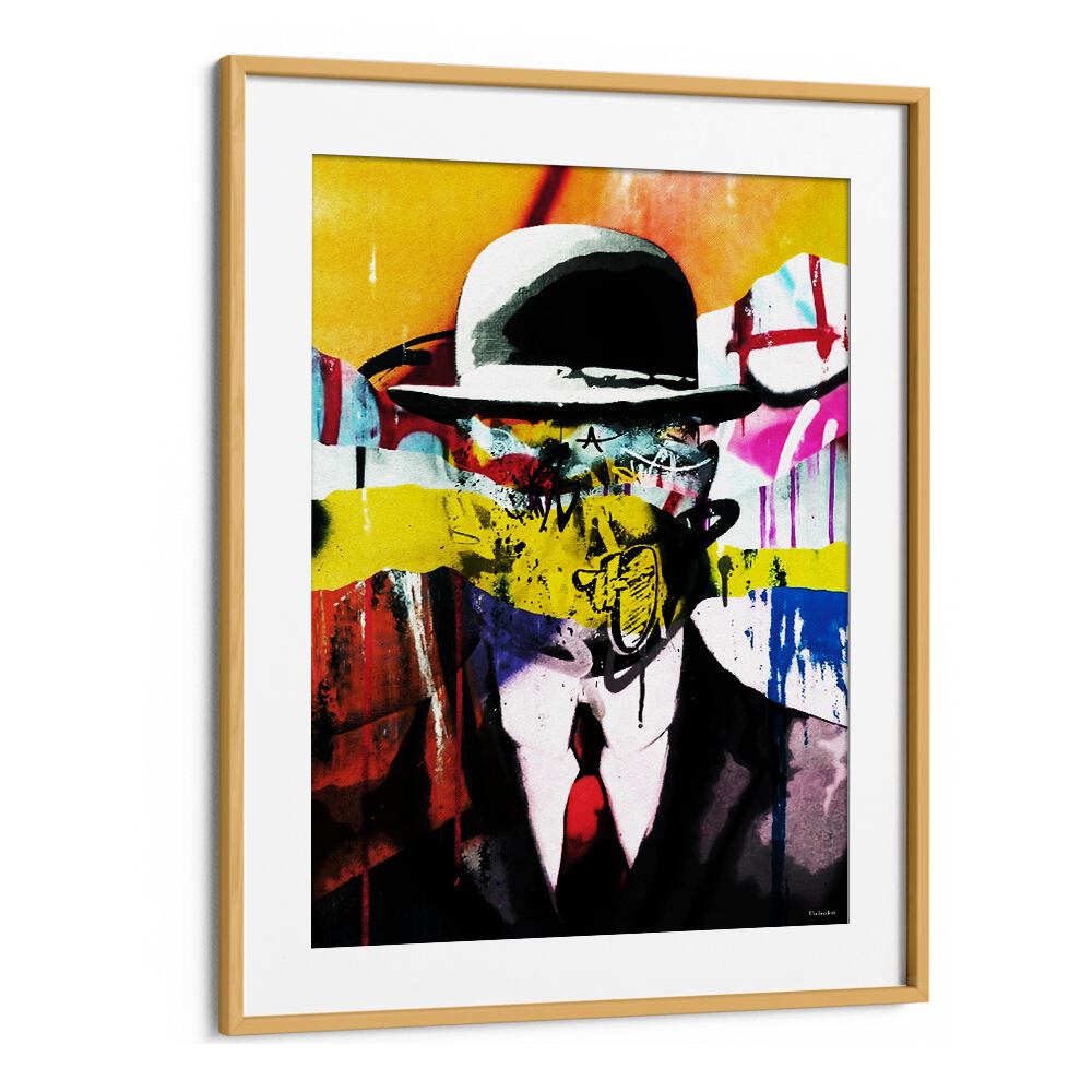 Colorful SURREAL DECONSTRUCTION art print by UNDERDOTT, showcasing unique surrealism in vibrant hues. Perfect for art lovers.