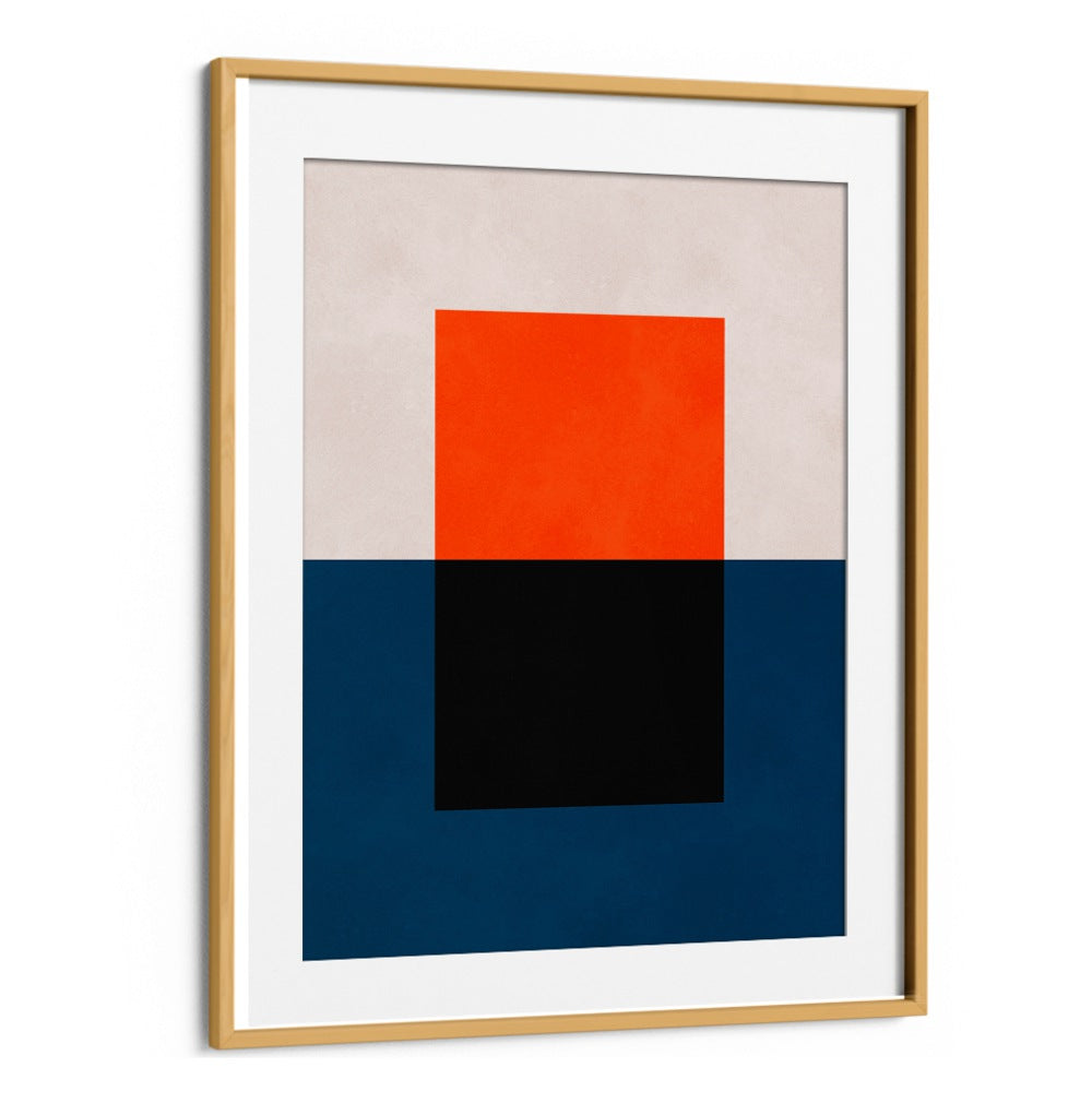 Bold colors and shapes in OVERLAPPING IV, GEOMETRIC ART PRINTS, perfect for modern home décor.