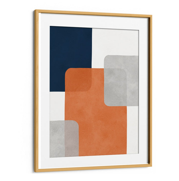 Bold geometric shapes in vibrant colors define the EXPRESSIONIST III, GEOMETRIC ART PRINTS, perfect for any modern space.