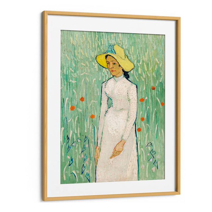 GIRL IN WHITE (1890) ,  VINTAGE PAINTINGS