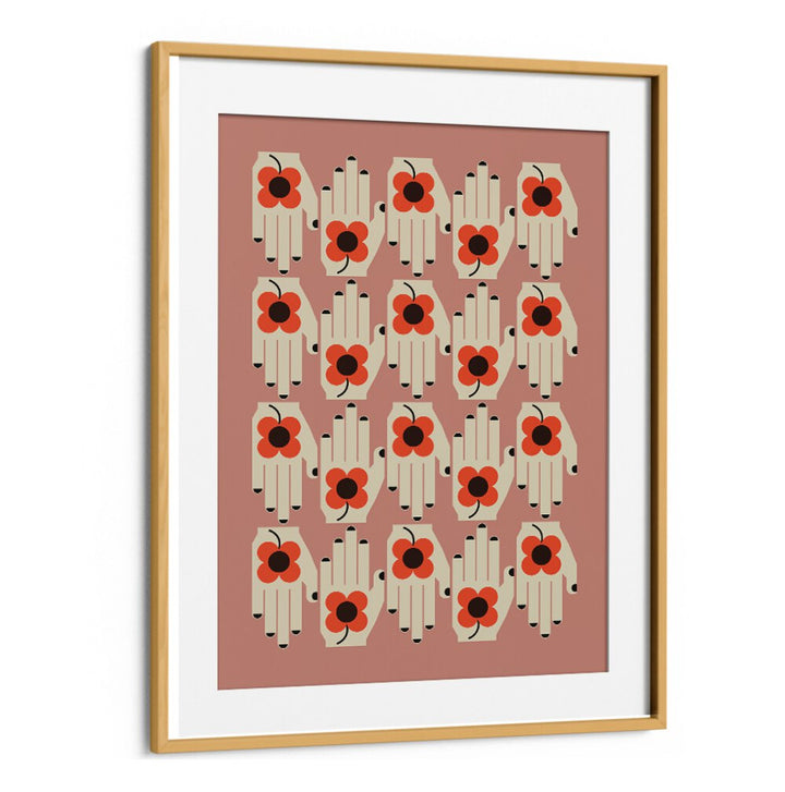 Vibrant FLOWER IN THE HAND, FLORAL FLOWER PAINTINGS add a touch of nature's beauty to your home decor.