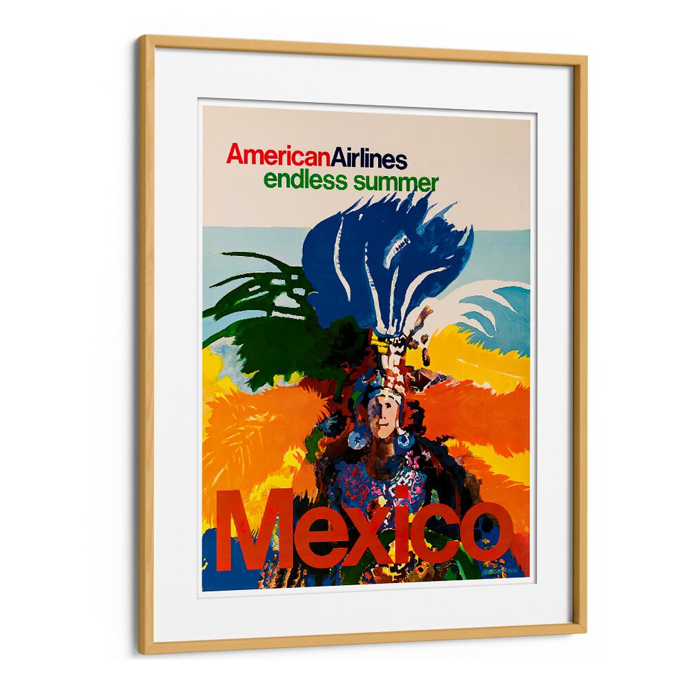Vibrant MEXICO II, VINTAGE TRAVEL POSTERS showcasing rich culture, perfect for art lovers and home decor.
