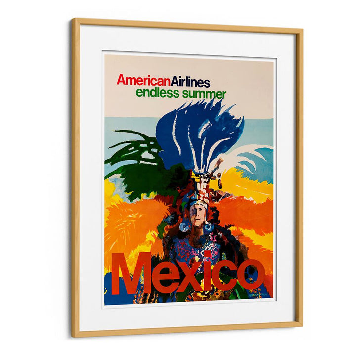 Vibrant MEXICO II, VINTAGE TRAVEL POSTERS showcasing rich culture, perfect for art lovers and home decor.