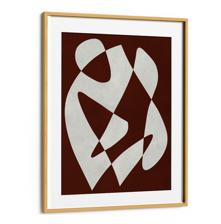 Stylish MODERN SHAPES, ABSTRACT PAINTINGS framed artwork featuring geometric designs for contemporary decor.