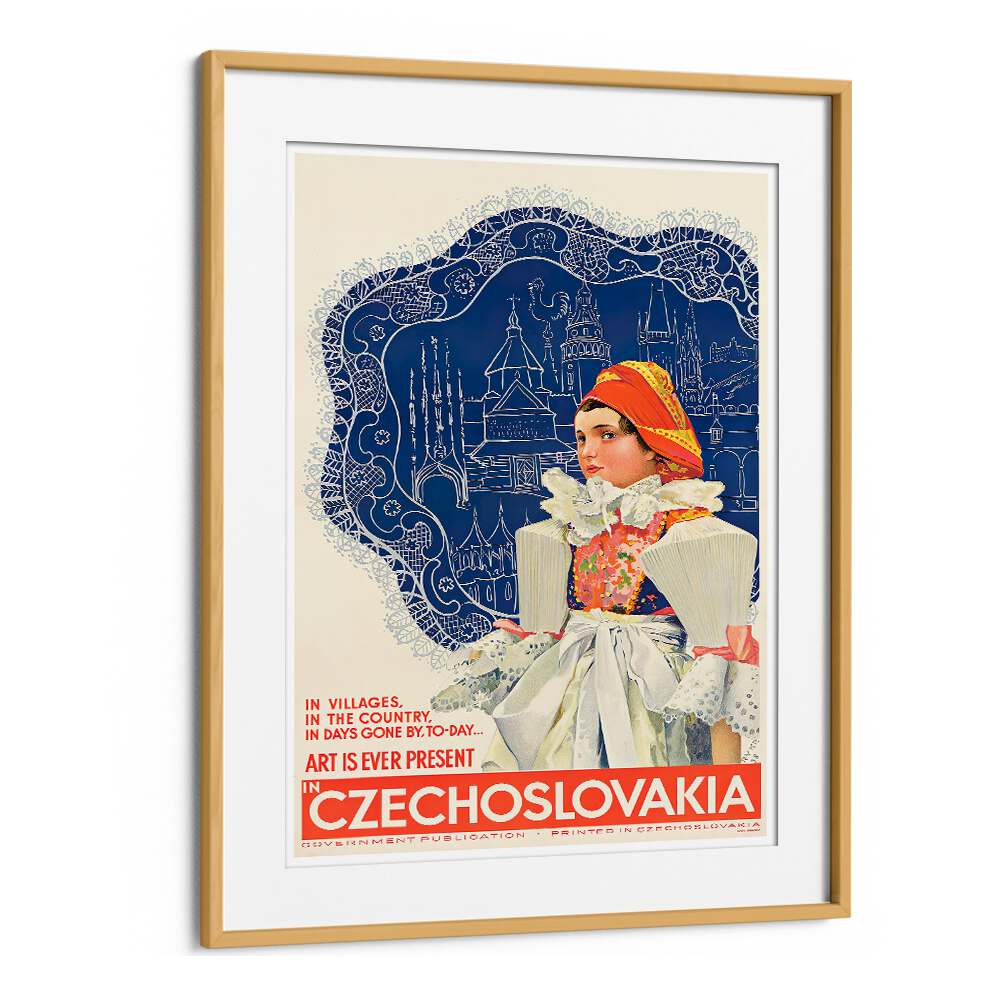 Explore the charm of CZECHOSLOVAKIA with these captivating VINTAGE TRAVEL POSTERS, perfect for art lovers.