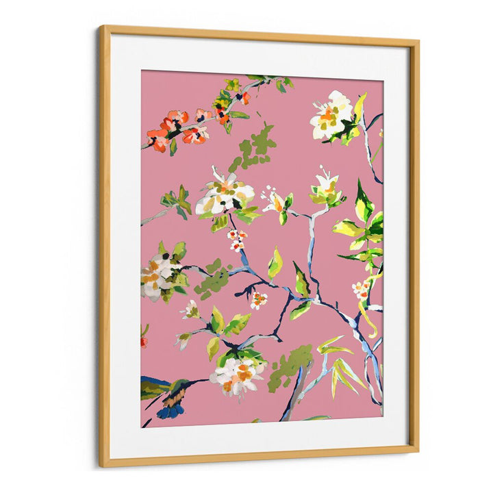 Brighten your space with DINING ROOM WALLS PINK I, FLORAL FLOWER PAINTINGS featuring vibrant floral designs.