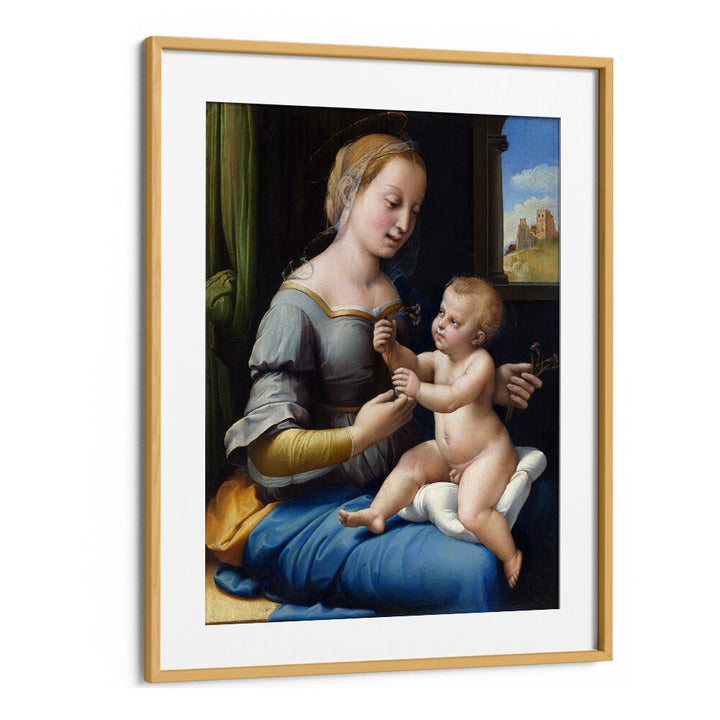 THE MADONNA OF THE PINKS (1506–1507) , VINTAGE PAINTINGS