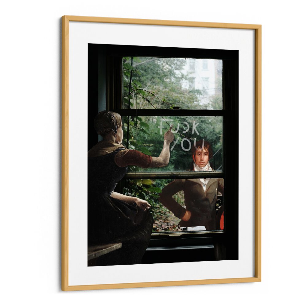 A KIND GOODBYE, ALTERED ART PRINTS by Dikhotomy showcases a striking blend of creativity and emotion, enhancing any space.