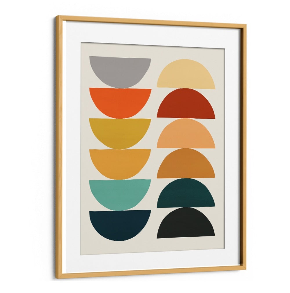 Stylish ORGANIC IX, GEOMETRIC ART PRINTS featuring vibrant shapes, perfect for enhancing your creative space.