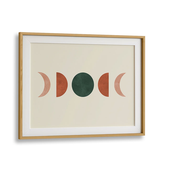 Elegant MOON 1, BOHO ART PAINTINGS featuring lunar phases, perfect for night sky lovers and home decor enthusiasts.