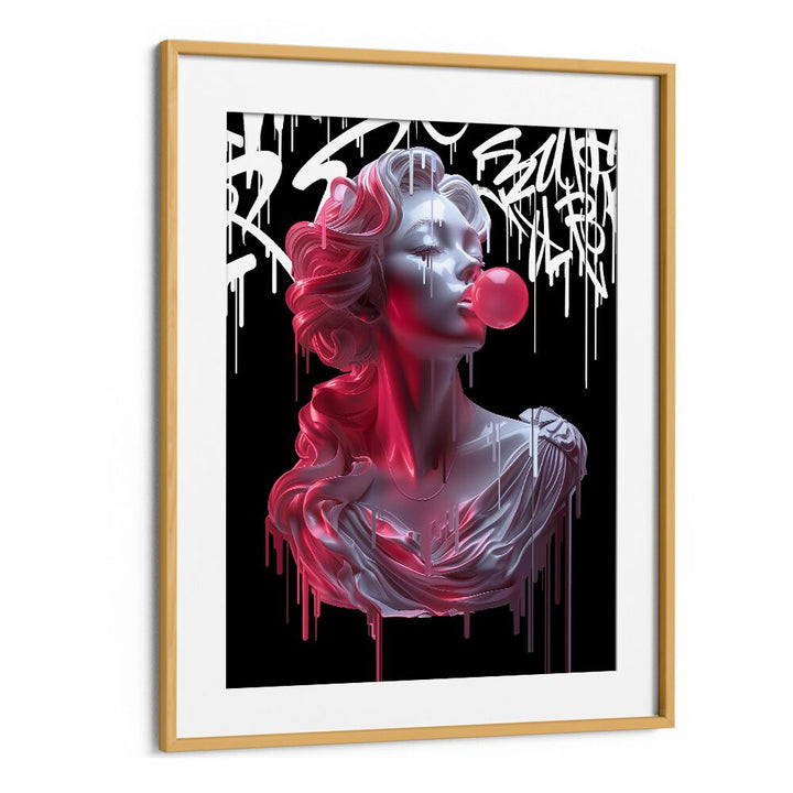Elevate your decor with BUBBLE ATHENEA, ALTERED ART PRINTS by Dikhotomy, merging creativity and innovation beautifully.