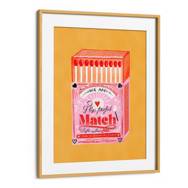 Vibrant MATCH BOX II, FASHION POSTERS by Baroo Bloom adds character to your space with its captivating design.