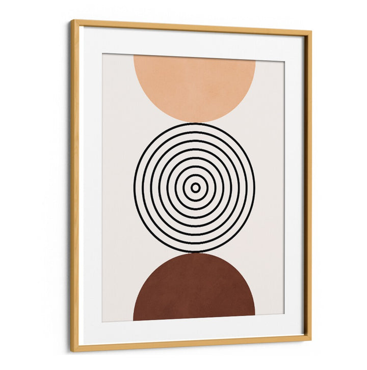 Geometric elegance shines in LINES AND CIRCLES XXVI, BOHO ART PAINTINGS, perfect for modern decor.