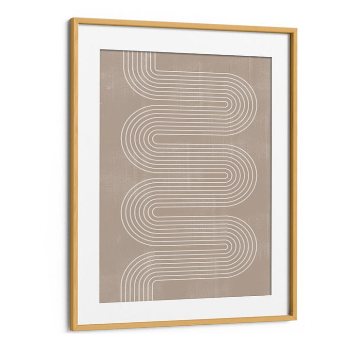 Minimal Simple Arch III, BOHO ART PAINTINGS in a stylish frame, perfect for modern decor by The Miuus Studio.