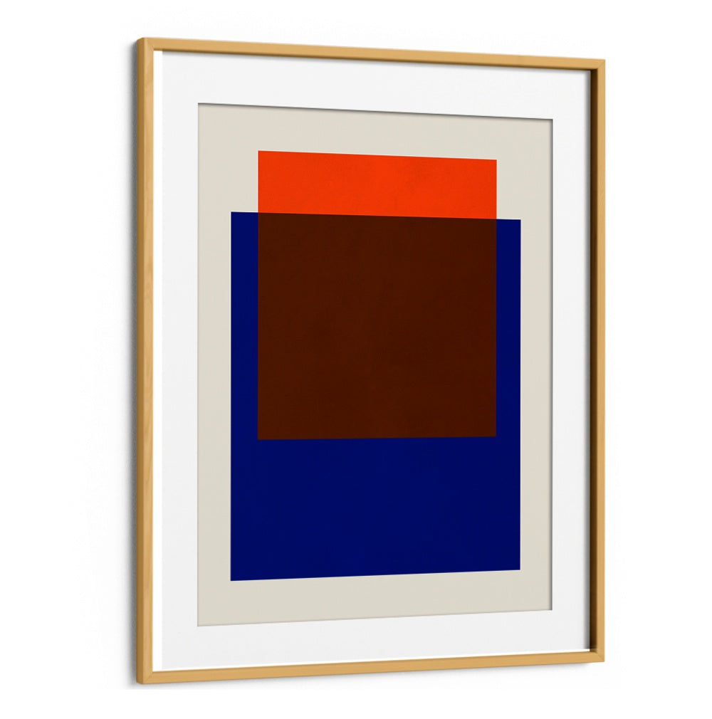 Stylish COLORFUL OVERLAY III, GEOMETRIC ART PRINTS in a modern frame, perfect for creative projects and decor.