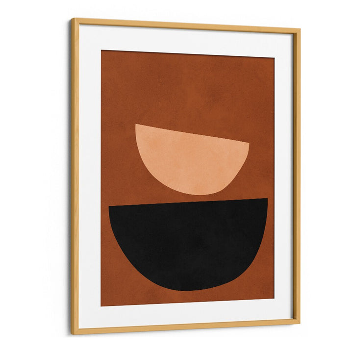 Stylish TRIBAL I , GEOMETRIC ART PRINTS in warm tones, perfect for modern decor. Transform your space today!