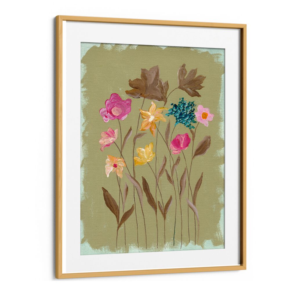 BLUSH IN BLOOM , FLORAL FLOWER PAINTINGS