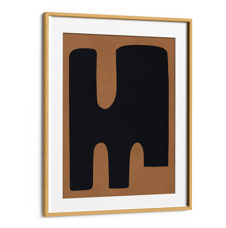 Modern ORGANIC ART III, GEOMETRIC ART PRINTS featuring bold shapes and warm tones, perfect for contemporary spaces.