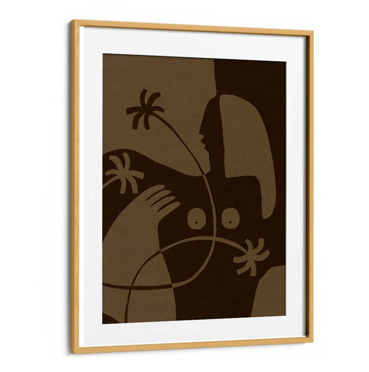 Stylish Boho art painting, THE LAND STORY VI, enhances contemporary decor with nature's essence and visual storytelling.