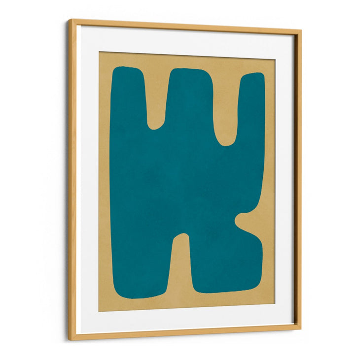Stunning ORGANIC ART XVII, GEOMETRIC ART PRINTS displayed in a sleek frame, enhancing modern interior aesthetics.