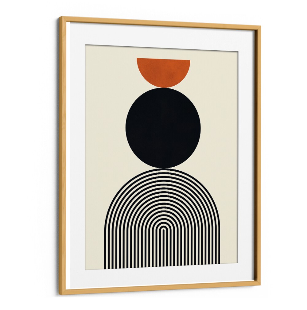 Stylish LINES AND CIRCLES III, BOHO ART PAINTINGS feature modern geometric design perfect for contemporary decor.
