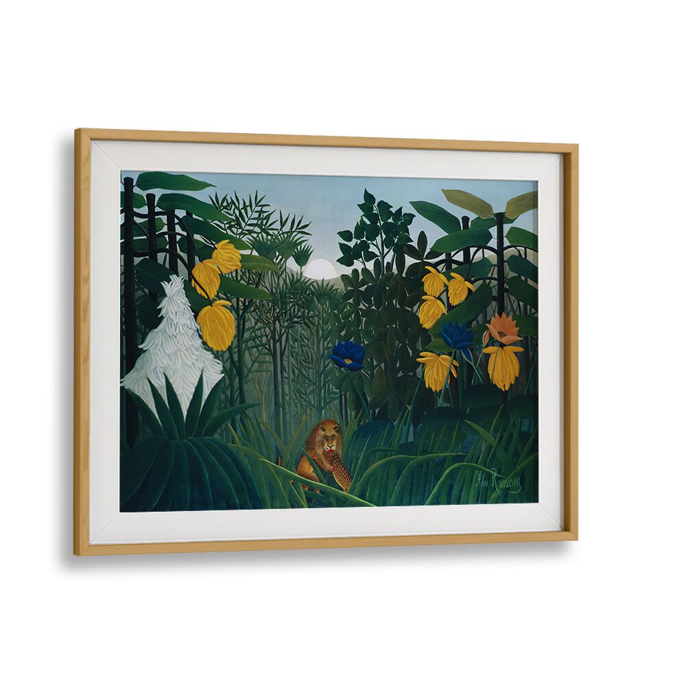 THE REPAST OF THE LION , VINTAGE PAINTINGS