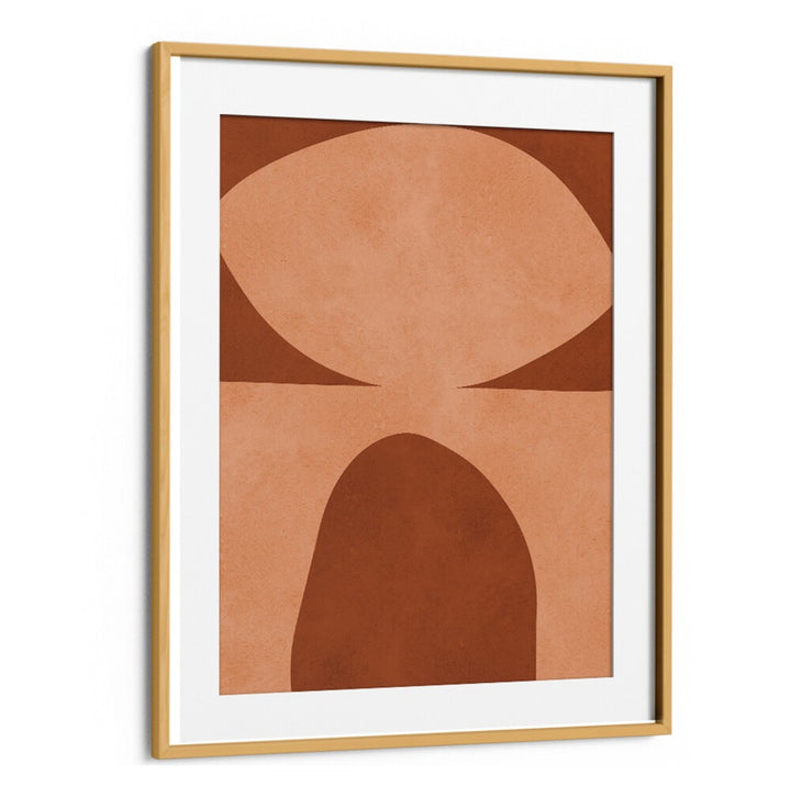 Elegant TRIBAL V, ABSTRACT PAINTINGS featuring a warm color palette and modern design, perfect for cultural art lovers.