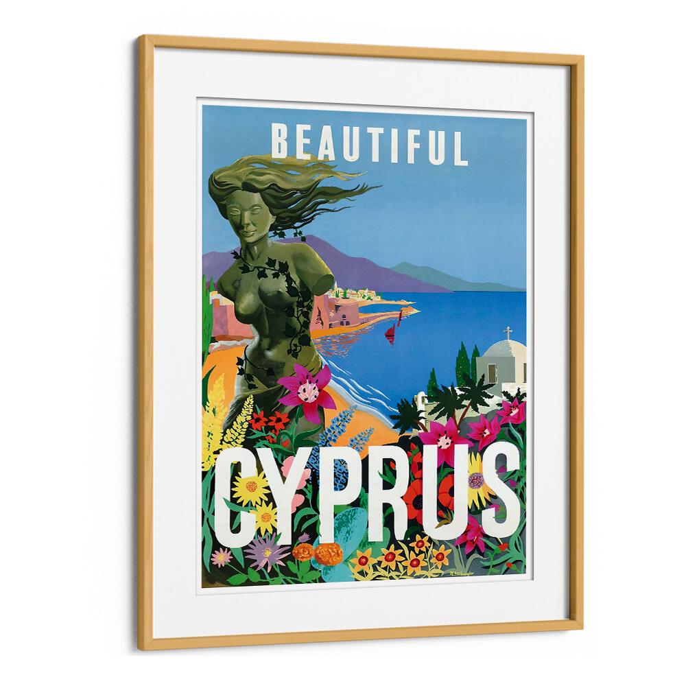 Explore CYPRUS, VINTAGE TRAVEL POSTERS showcasing stunning landscapes and vibrant culture, perfect for any decor.