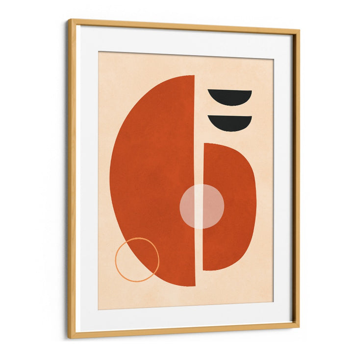 Stylish SEMICIRCLES IV, BOHO ART PAINTINGS featuring abstract shapes, perfect for modern decor. Ideal for art lovers.