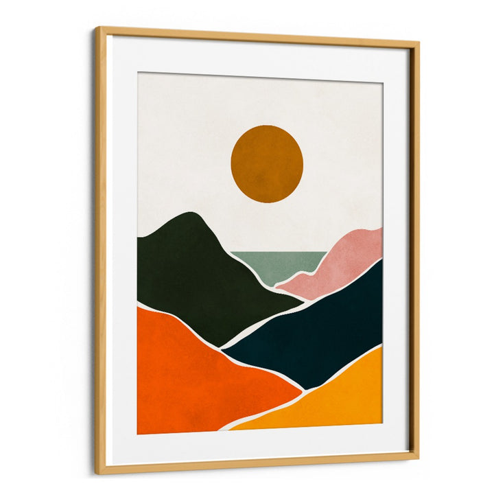 Vibrant WATERCOLOR VIII, LANDSCAPE PAINTINGS showcasing serene nature, perfect for enhancing any space.