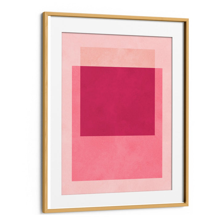 Elevate your space with OVERLAPPING XII, GEOMETRIC ART PRINTS, featuring vibrant layered shapes in a modern frame.