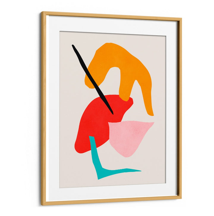 Colorful abstract design featuring the EXPRESSIVE XIV, BOHO ART PAINTINGS, perfect for enhancing artistic spaces.