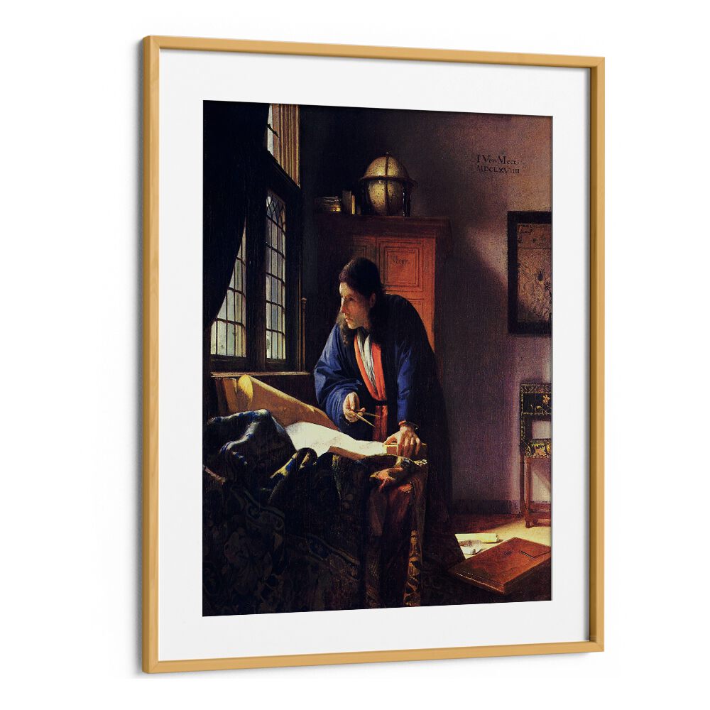 THE GEOGRAPHER , VINTAGE PAINTINGS