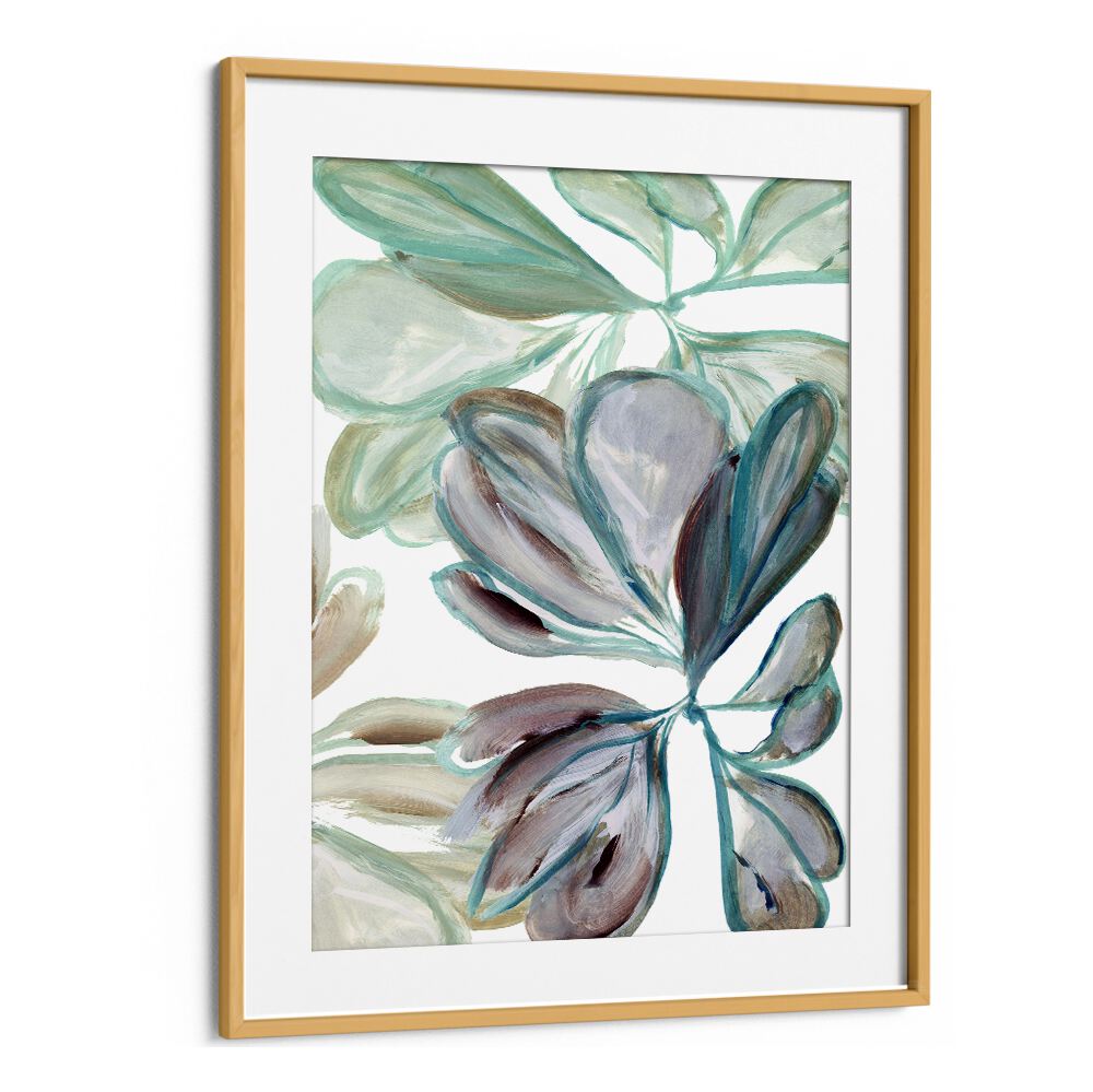 Vibrant AQUA FLORAL I, FLORAL FLOWER PAINTINGS bring a garden of beauty to your space with stunning brushwork.
