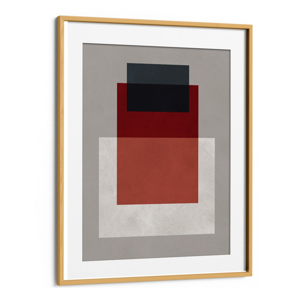 Stylish OVERLAPPING VIII, GEOMETRIC ART PRINTS featuring a captivating geometric pattern, perfect for modern decor.