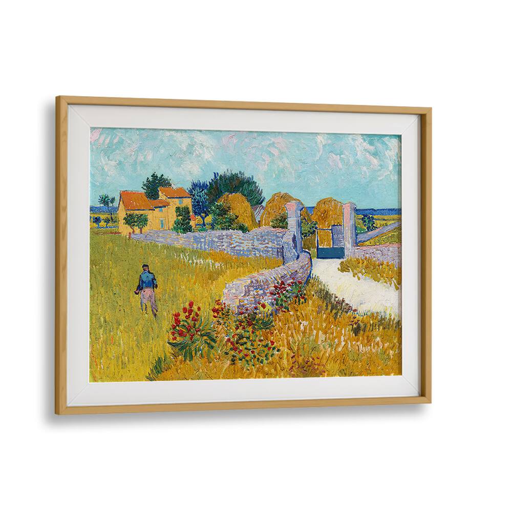 FARMHOUSE IN PROVENCE (1888) ,  VINTAGE PAINTINGS