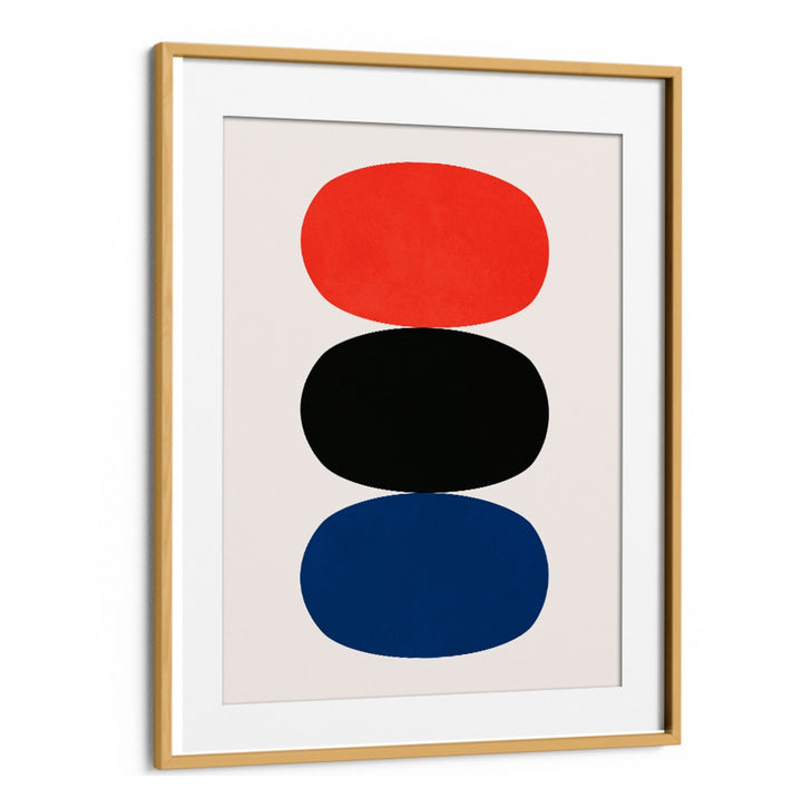 Stylish OVALS IN BALANCE, GEOMETRIC ART PRINTS featuring vibrant colors, perfect for modern decor. Transform your space!