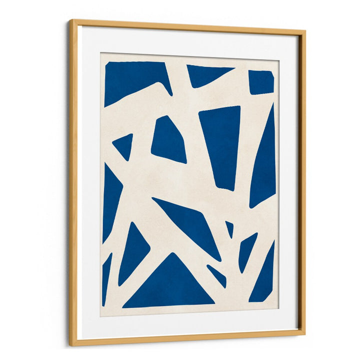 Modern abstract artwork featuring bold lines and blue hues, perfect for enhancing any space. EXPRESSIVE LINES VI, ABSTRACT PAINTINGS.