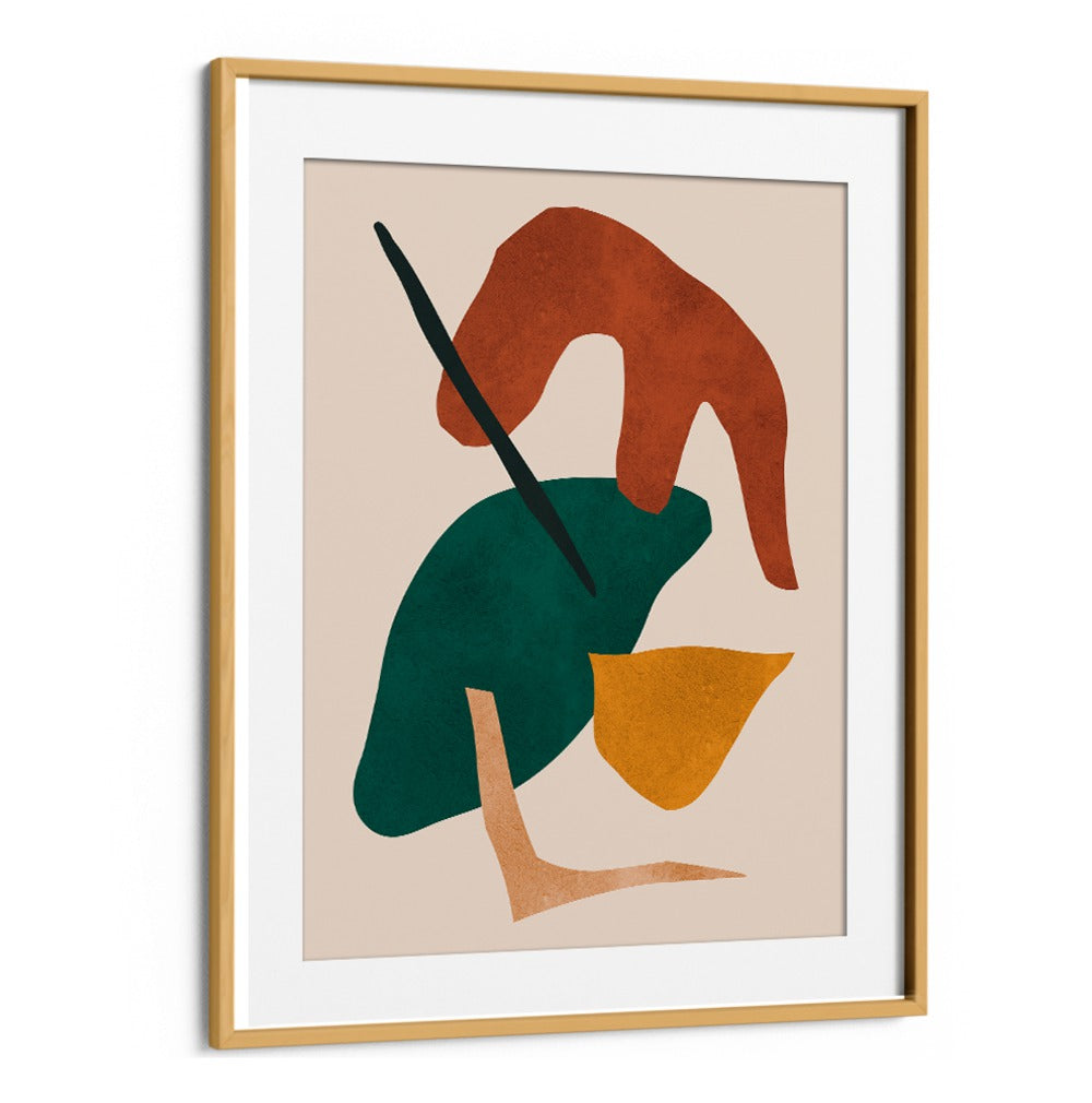Elegant EXPRESSIVE IX, GEOMETRIC ART PRINTS featuring vibrant colors and unique shapes, perfect for modern decor.