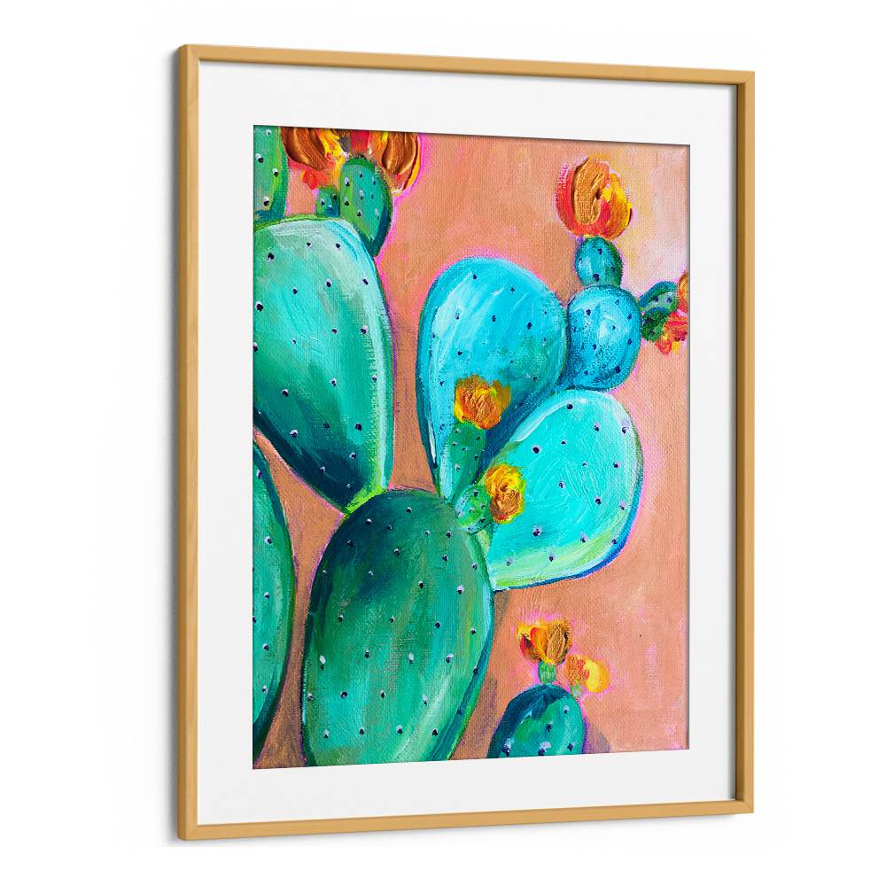 DESERT ROSE III , FLORAL FLOWER PAINTINGS