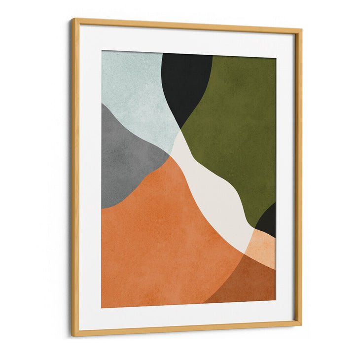 Abstract shapes and colors in BOHO TRAITS II, ABSTRACT PAINTINGS, perfect for adding bohemian flair to any space.
