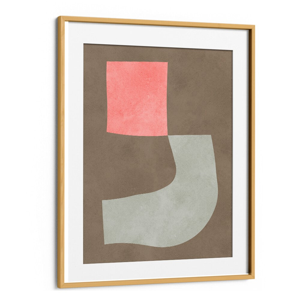 Stylish MODERN SHAPES XI, BOHO ART PAINTINGS blending geometric design with contemporary charm for your space.