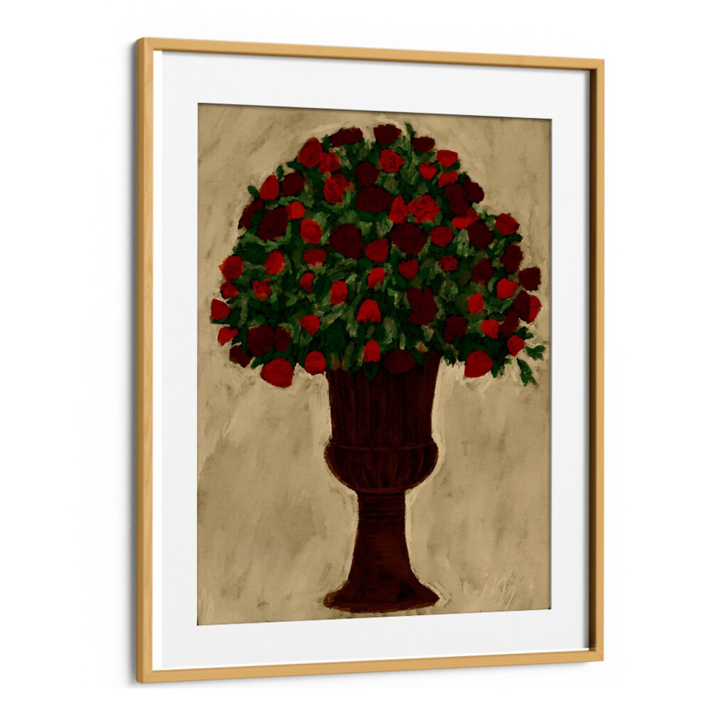 Vibrant SPRING BOUQUET, BOHO ART PAINTINGS, showcasing a stunning floral arrangement to brighten your space.