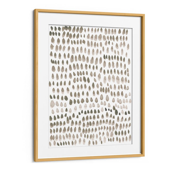 Charming PAINTED DOTS LIGHT BROWN, ABSTRACT PAINTINGS enhance any room with sophistication and playful design.