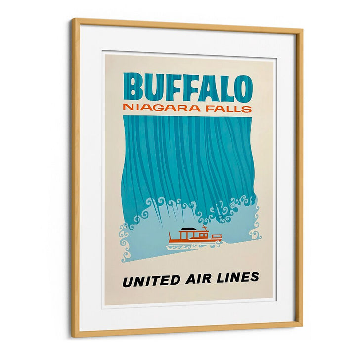 Niagara Falls I Vintage Travel Posters showcase the majestic beauty of Niagara Falls, perfect for home décor.